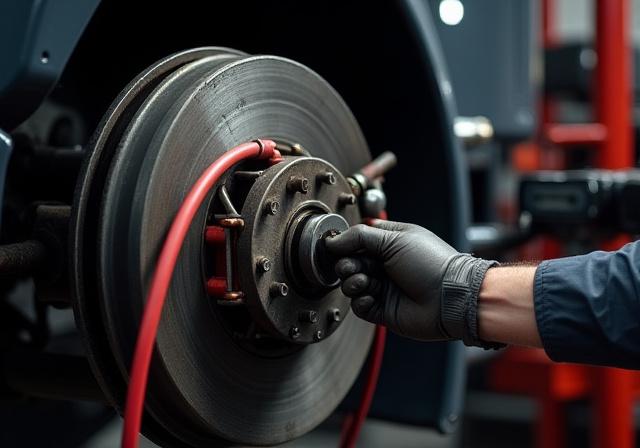 Truck air brake system repair