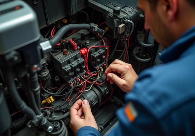 Truck electrical system repair